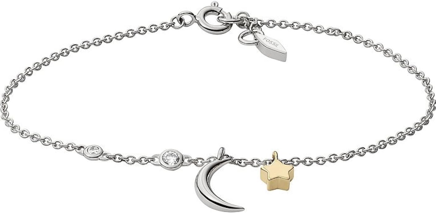 Fossil Sterling Bracelet silver Amazon.co.uk Jewellery