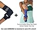 SIMIEN Elbow Brace + Sleeve Compression Combo (1-count each) - MEDIUM - Reduces Inflammation for Tennis Elbow, Golfer's Elbow, Tendonitis Pain - 88% Copper Sleeve - Results or