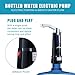 FTL 5 Gallon Water Bottle Dispenser Wireless Automatic Electric Water Pump Dispenser Manual Pump - 1 to 5 Gallon Jugs