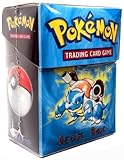 Pokemon Cards - Empty DECK BOX ( Blue )