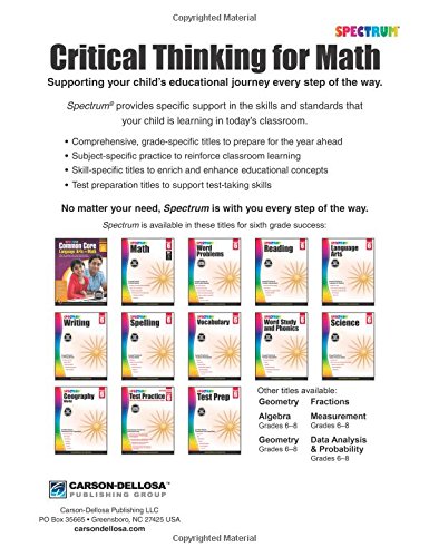 critical thinking in mathematics