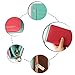 KQueenStar Wallets for Women, Womens Wallet Ladies Purse Clutch Wallet Card Holder Organizer Large Capacity With Wrist Strap (Red1)