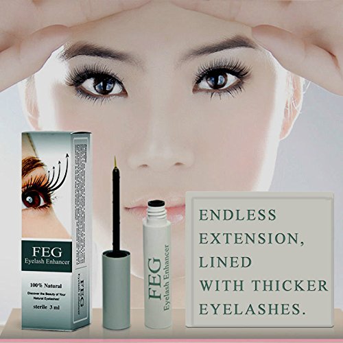 3 X FEG Eyelash enhancer!!! 3 pieces of most powerful eyelash growth Serum 100% Natural. Promote rapid growth of eyelashes!
