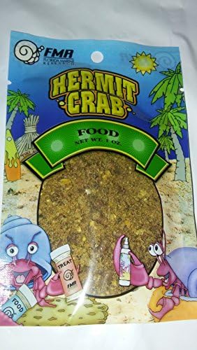 Hermit Crab Food Pouch 1 Ounce By Florida Marine Research (FMR)