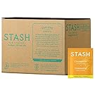 Stash Tea Chamomile Herbal Tea 100 Count Box of Tea Bags, Premium Herbal Tisane, Sweet Soothing Herbal Tea, Enjoy Hot or Iced