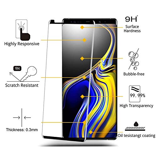 CELLBUZZ® Full Edge To Edge For Tempered Glass Full Glue Screen Protector With Full Installation Kit (PACK OF 1, Samsung