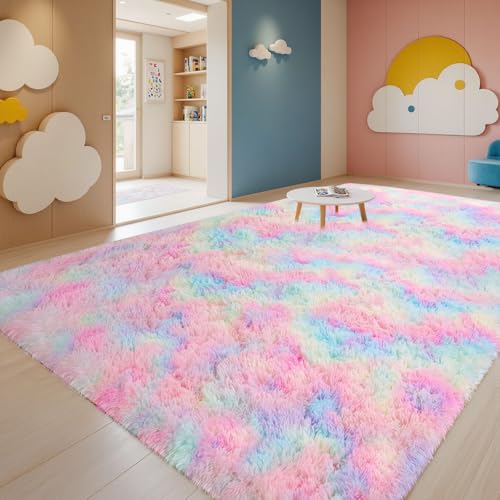 Sour Lemon Shag Area Rug