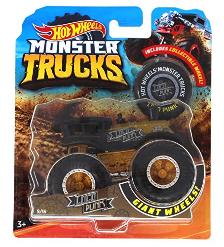 Hot Wheels Monster Trucks 2018 Loco Punk 9/16 w/ Collectible Wheel Token