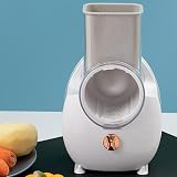 Tugeem Electric Cheese Grater USB Rechargeable Vegetable Spiralizer 3 Blades view 5