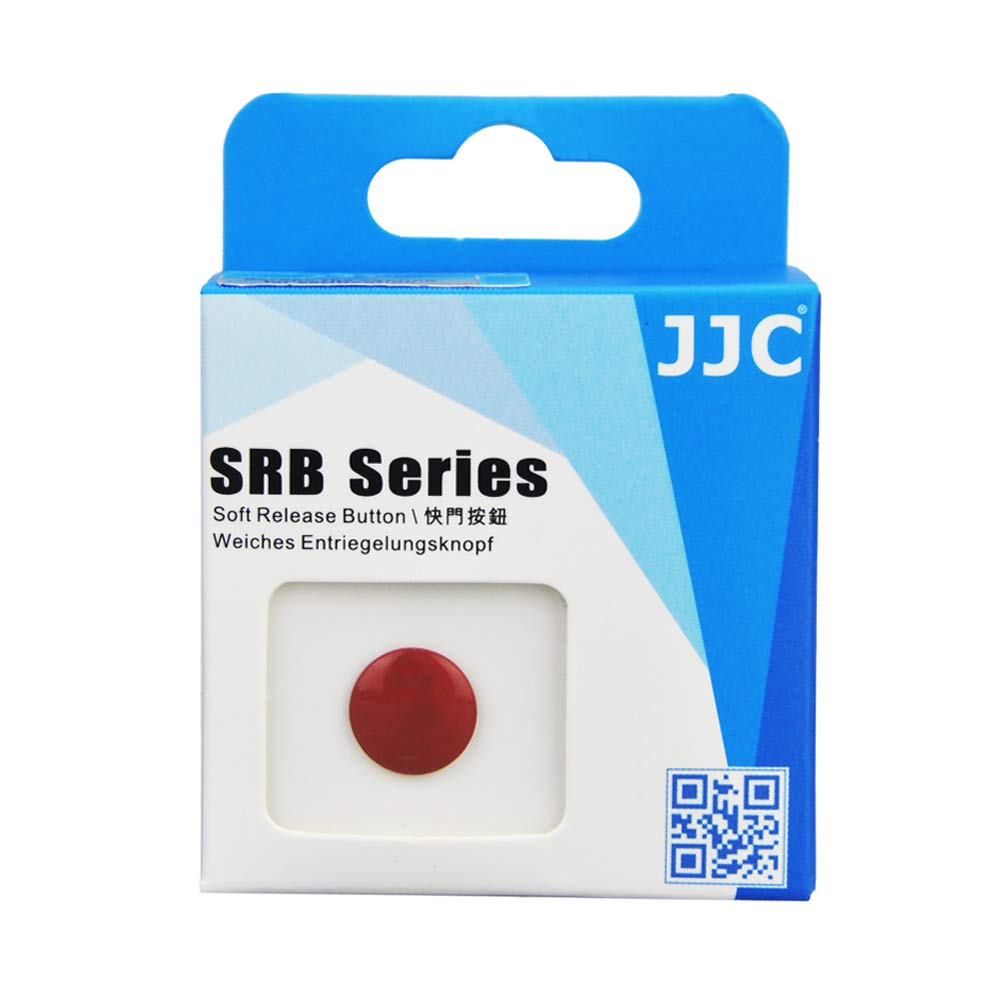 JJC Brass Soft Release Button Convex Surface Dark Red Compatible with Leica Q3, Q3 43, D-Lux8 Fuji X-HALF GFX100RF X-T4 X-T3 X100VI X100V X100F, Film SLR Camera with Threaded Screw Hole Shutter Button