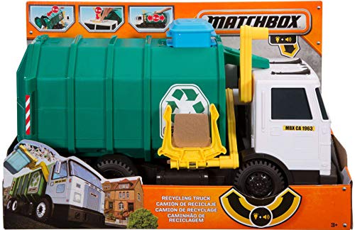 51Ob3B1L7GL - Matchbox Garbage Truck Large [Amazon Exclusive]
