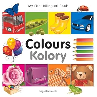 Livro My First Bilingual Book–Colours (English–Polish)
