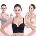 Moore Sports Bra for Women Sporty Shockproof Running Wireless Push Up Breathable Adjustable Straps Yoga Vest Bra