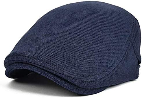 DALUCI Men's Cotton Flat Ivy Gatsby Newsboy Driving Hat Cap