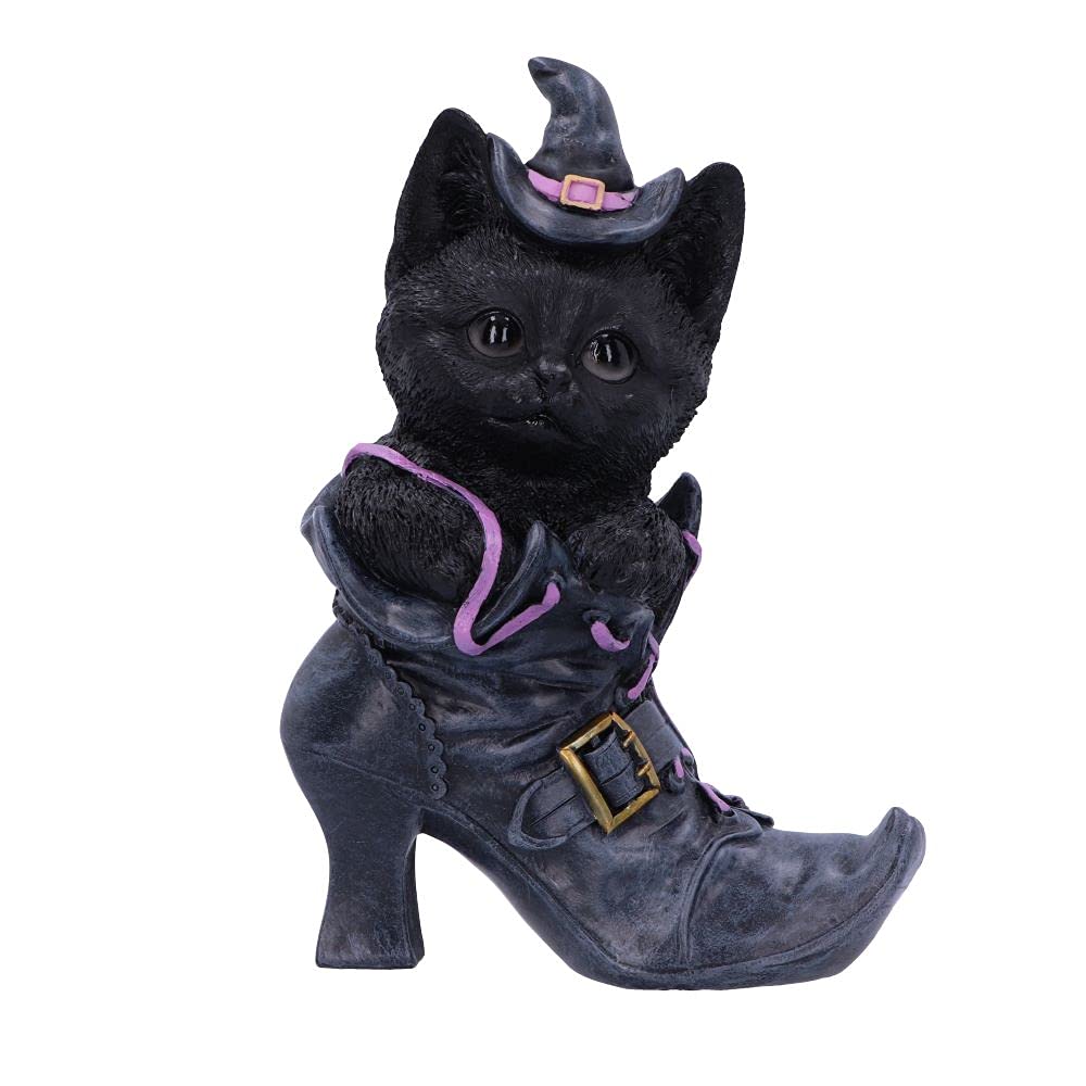 Nemesis Now Mischievous Familiar Cat Figurine 18.5cm, Black