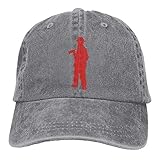 Yuan Kun Adjustable Denim Jeans Baseball Cap