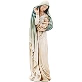 Roman Joseph's Studio Inc.. Madonna with Child Figure, Renaissance Collection, 12" H, Resin and Stone, Religious Gift, Decoration, Collection, Durable, Long Lasting