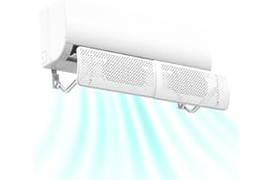 Srliya Air Conditioning Windshield Air Cooled Baffle Telescopic Outlet Deflector (As Shown)