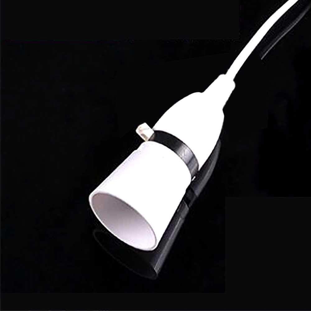LACKINGONE Table Lamp Holder Bottle Adaptor Kit Switched with 2m Lead
