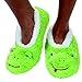 Snoozies Women's Lightweight Wavy Stripe Boho with Bow Slipper Socks