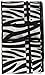 Whitmor Zebra Print Over The Door Shoe Organizer