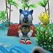 Unique 12 Piece Classic Sonic the Hedgehog Cake Topper Set Featuring 4 Sonic Rings, Super Sonic, Amy Rose, Miles Tails Prower, Sonic, Metal Sonic, Knuckles, And 2 Decorative Cake Pieces