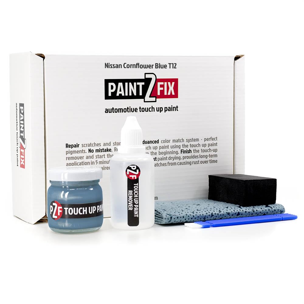T12 Cornflower Blue Touch Up Paint Kit for Nissan