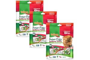 CARIBBEAN CRAVES Dulzura Borincana Kit: Vegan Sesame Sugar Free Snack Bars (3 Pack) 5.08 oz Each Bag - Sweetened with Stevia - Non GMO Gluten Free