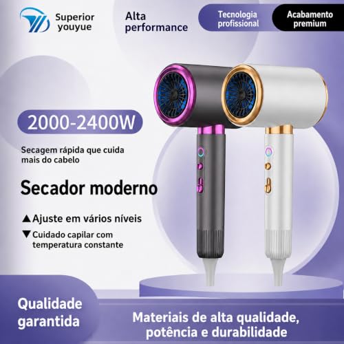 Secador De Cabelo One-x 2.800W Profissional Alta Potência 110v