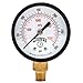 Winters 2 inch Dial Size, Economy Utility Dry Pressure Gauge, Brass Internals, Black Steel Case, Dual Scale 0-300 psi/kPa, 3-2-3% Accuracy, 1/8 inch NPT Bottom Mount, Multi Function Pressure Gauge