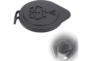 Windshield Wiper Washer Fluid Reservoir Tank Bottle Cap, 61667264145 Replacement Cap Compatible for BMW E46 E90 E88 E60 X3 X5