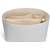 ZTUJO Purse Organizer Insert For Handbags For Le Pliage, Ultra-light Waterproof DupontPaper Upgraded Purse Organizer Insert (White, Large)