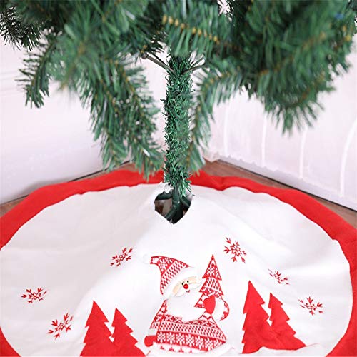 Decorazioni Natalizie Obi.Devilelover Gonna Dell Albero Di Natale Ornamenti Babbo Natale E Albero Di Natale Flanella Tappeto Peluche Decorazioni Accessori Per Festa Vacanza Casa Decorazioni Natale Supplies Amazon It Casa E Cucina