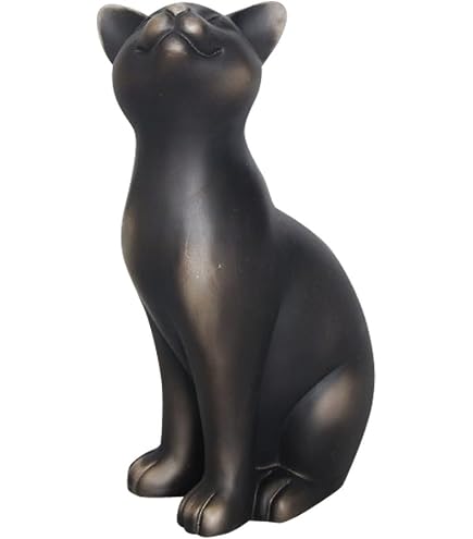 Purpledip Statuetta In Resina Cool Cat: Gatto Funky Da Collezione, Decorazione Originale Per Casa - 6