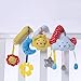 TOYMYTOY Kid Baby Crib Cot Pram Hanging Rattles Spiral Stroller Car Seat Toy（sun,moon)
