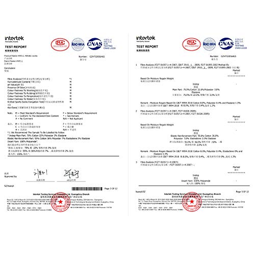 VWELL Athletic Running Socks for Men Women Thick Cushion Sports Ankle Socks