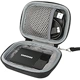 for Samsung T1 Portable 250GB 500GB 1TB SSD USB 3.0 External Solid State Drives Shockproof Storage Travel Orgnizer Carry Hard Case Bag by co2CREA