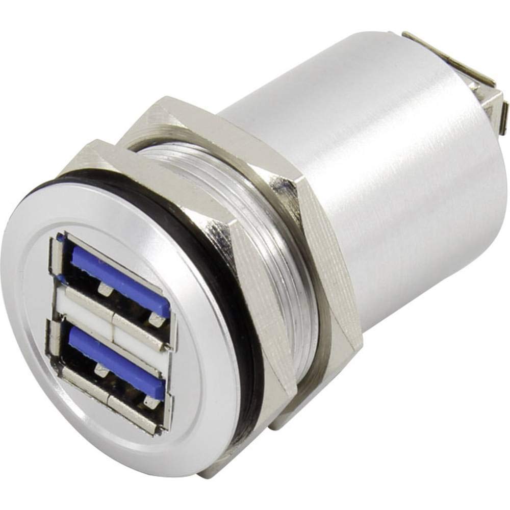 TRU Components 1408768 USB A double socket 3.0 USB-14