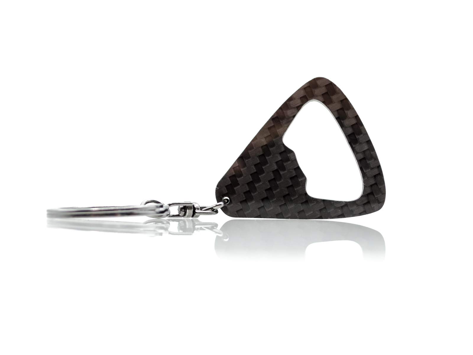 BlackStuff Carbon Fiber Keychain Ring Holder Bottle Opener BS-209