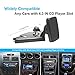 INNOMAX Universal Adjustable Backseat Car Headrest Mount/Holder for Apple iPad Pro/iPad 4/iPad 3/Air/Mini, iPhones, Smart Phones All from 6”-11”-Red