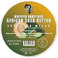 RA COSMETICS Whipped Shea Butter Cucumber-Melon - 6oz | 100% Pure & Natural African Shea Butter for Men & Women - Ultimate Handcrafted Moisturizer with Essential Vitamins for Radiant Skin