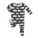 KicKee Pants Print Footie (Baby)