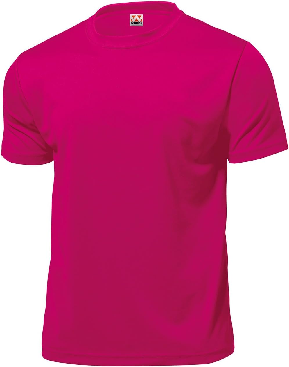 Wundou Boy's Dry light Sports T-shirts P330 140CM(55") Bright Pink