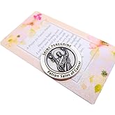 Westmon Works Saint Peregrine Cancer Healing Saint Set with Prayer Token and Holy Card