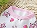 LOVELYIVA New Fashion Winter Cotton Dog Clothes Milk Chihuahua Small Puppy Pet Clothes (Pink)