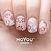 MoYou-London Nail Art Image Stamping Plate Flower Power Collection 16 US Stock