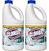 Clorox Splash-Less Bleach, Clean Linen Scent, 55 Ounces, 2 Pack (110 Ounces Total)