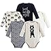 Yoga Sprout Unisex Baby Cotton Bodysuits, Bear Hugs 5Pk Long Sleeve, 6-9 Months (9M)