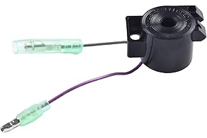 Outboard Buzzer Audio Alarm for Mercury Marine Engine – ABS Housing Replacement for 816492A / 816492A1 Boat Motor Buzzer, Mar