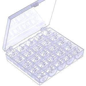Amazon.com: Mudder Plastic Sewing Machine Bobbins with